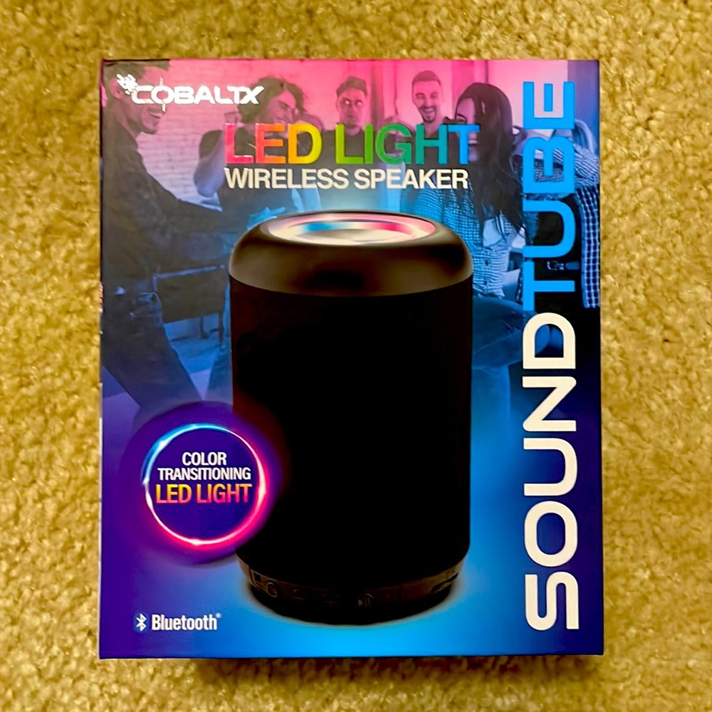 Cobaltx led light wireless speakers